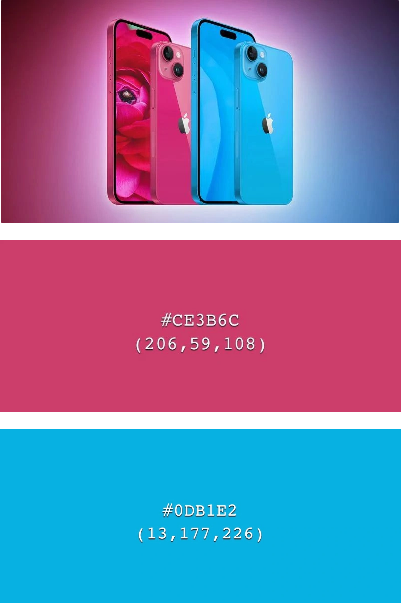 五湖渔场苹果维修网点分享iPhone 15 系列手机有哪些配色 