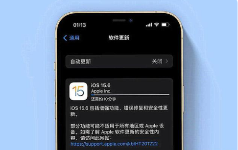 五湖渔场苹果手机维修分享iOS 15.6续航怎么样 